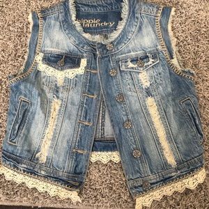 Hippie Laundry Denim Vest ☀️